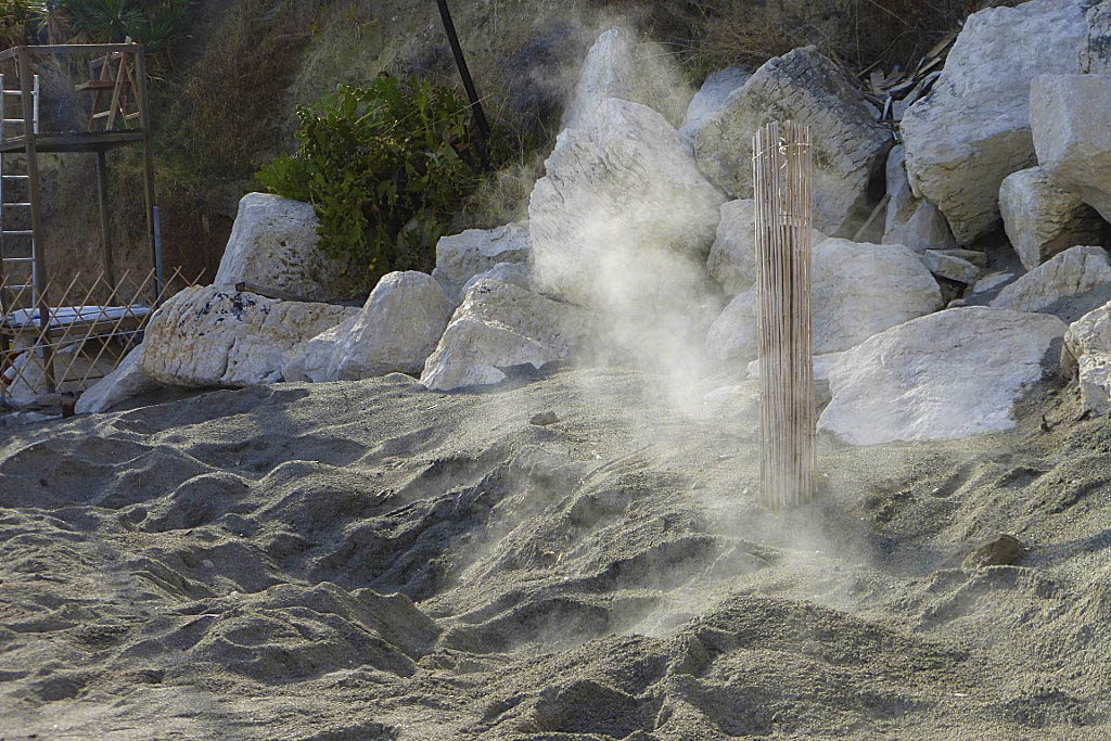 Ischia, le fumarole